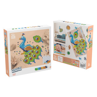 PLUS-PLUS PUZZLE BY NUMBER PAW - 800 ELEMENTÓW 3