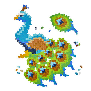 PLUS-PLUS PUZZLE BY NUMBER PAW - 800 ELEMENTÓW 5