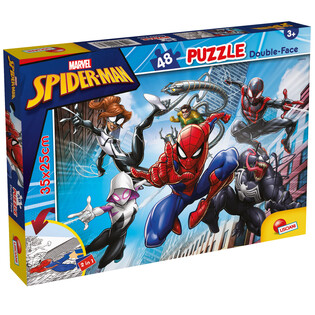 LISCIANI MARVEL PUZZLE DF M-PLUS 48 SPIDERMAN
