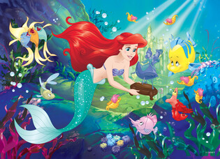 LISCIANI PUZZLE DF PLUS 60 LITTLE MERMAID 2