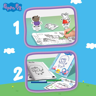 LISCIANI PEPPA PIG SZKOŁA RYSOWANIA I KOLOROWANIA
 3