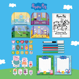 LISCIANI PEPPA PIG SZKOŁA RYSOWANIA I KOLOROWANIA
 4