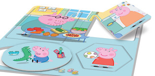 LISCIANI PEPPA PIG MOJA PIERWSZA KOLEKCJA GIER EDUKACYJNYCH 10
