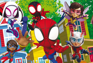 LISCIANI MARVEL PUZZLE DF PLUS 24 SPIDEY - THIS IS A TEAM! 2