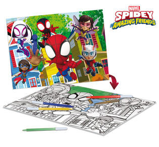 LISCIANI MARVEL PUZZLE DF PLUS 24 SPIDEY - THIS IS A TEAM! 4