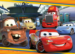 LISCIANI DISNEY PUZZLE MAXIFLOOR 2 X 24 CARS
 3