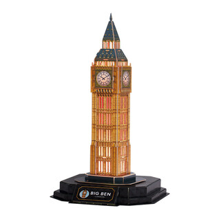 CUBIC FUN PUZZLE 3D BIG BEN (WERSJA NOCNA) 3