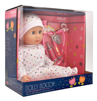 DOLLS WORLD LALKA DOLLY DOCTOR 46 CM 2