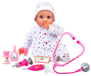 DOLLS WORLD LALKA DOLLY DOCTOR 46 CM 3