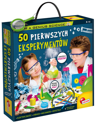 LISCIANI I"M A GENIUS 50 PIERWSZYCH EKSPERYMENTÓW