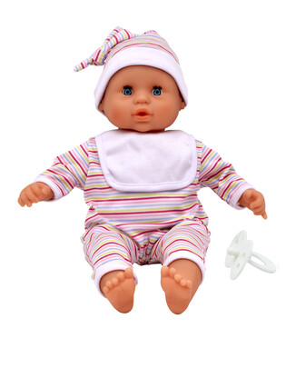 DOLLS WORLD LALKA BABY BABBLE 38 CM 3