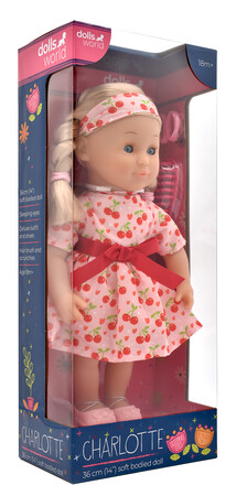 DOLLS WORLD LALKA CHARLOTTE 36 CM 4