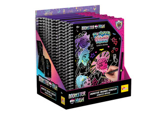 LISCIANI MONSTER HIGH SKETCHBOOK MONSTER SCRATCH REVEAL FOREVER FRIENDS. 4