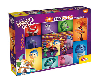 LISCIANI DISNEY PUZZLE DF MAXIFLOOR 150 W GŁOWIE SIĘ NIE MIEŚCI