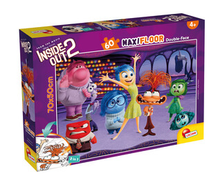 LISCIANI DISNEY PUZZLE DF MAXIFLOOR 60 W GŁOWIE SIĘ NIE MIEŚCI