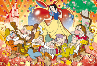 LISCIANI PUZZLE PODŁOGOWE MAXI  24 EL. KRÓLEWNA ŚNIEŻKA 2