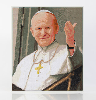 DIAMOND DOTZ RELIGIJNE PAPIEŻ JAN PAWEŁ II 3