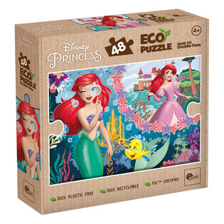 LISCIANI PUZZLE EKO DWUSTRONNE ARIELKA 48 EL.