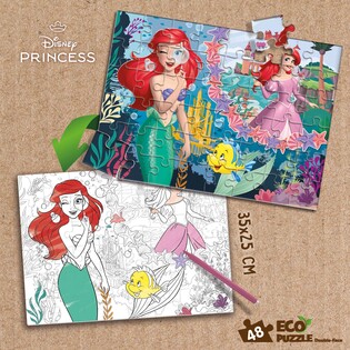 LISCIANI PUZZLE EKO DWUSTRONNE ARIELKA 48 EL. 4