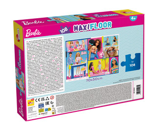 LISCIANI PUZZLE BARBIE MAXIFLOOR 108 EL. 3
