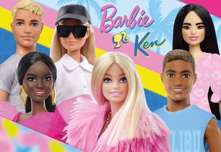 LISCIANI PUZZLE MAXIFLOOR BARBIE 2X60 3