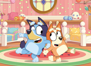 LISCIANI PUZZLE EKO DWUSTRONNE BLUEY 24 EL. 2