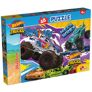 LISCIANI PUZZLE HOT WHEELS M-PLUS 48 EL.