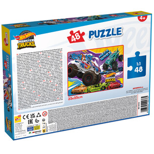 LISCIANI PUZZLE HOT WHEELS M-PLUS 48 EL. 3