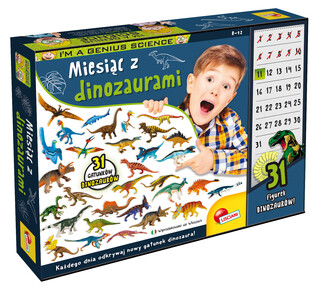 LISCIANI I"M A GENIUS MIESIĄC Z DINOZAURAMI.