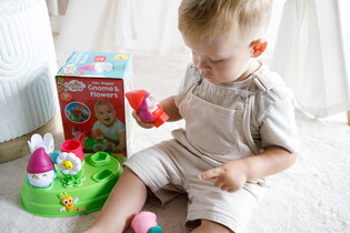 LISCIANI CAROTINA BABY SORTER KRASNALE I KWIATY 18