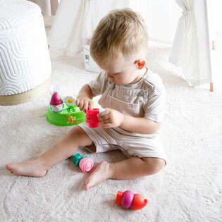 LISCIANI CAROTINA BABY SORTER KRASNALE I KWIATY 20