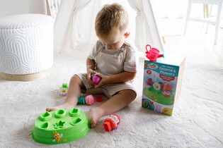 LISCIANI CAROTINA BABY SORTER KRASNALE I KWIATY 24