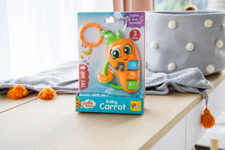 LISCIANI CAROTINA BABY ZABAWKA ELEKTRONICZNA Z GRZECHOTKĄ CAROTINĄ 4