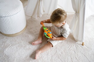 LISCIANI CAROTINA BABY ZABAWKA ELEKTRONICZNA Z GRZECHOTKĄ CAROTINĄ 10