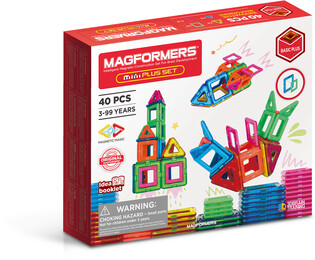 MAGFORMERS MINI PLUS SET - 40 EL.