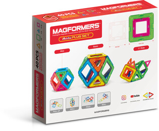 MAGFORMERS MINI PLUS SET - 40 EL. 2