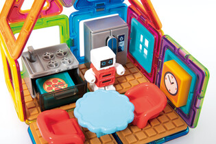 MAGFORMERS HOUSE MINIBOT"S KITCHEN 4