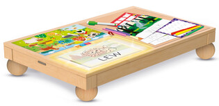 LISCIANI MONTESSORI BIURKO AKTYWNOŚCI 3W1 2
