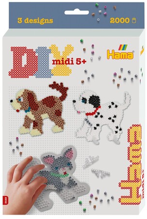 HAMA ZAWIESZANE PUDEŁKO – PSY I KOT 2