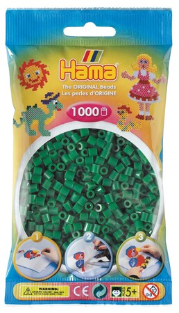 HAMA MIDI 1000 KORALIKÓW W WORECZKU (ZIELONY) 2