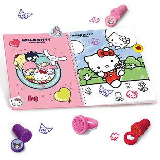 LISCIANI HELLO KITTY NAKLEJKI I STEMPELKI 2