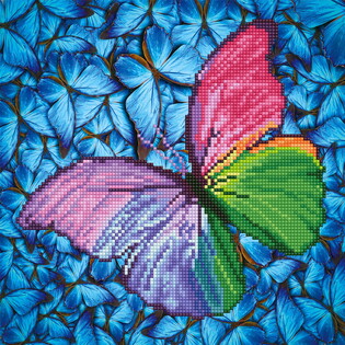 DIAMOND DOTZ ADULTS FLUTTER BY PINK 2