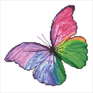 DIAMOND DOTZ ADULTS FLUTTER BY PINK 3