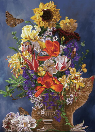 DIAMOND DOTZ ADULTS GARDEN IN GOLD 2