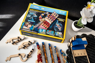 CUBIC FUN PUZZLE 3D NATIONAL GEOGRAPHIC ROBOTYCZNA RĘKA 6