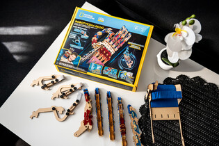 CUBIC FUN PUZZLE 3D NATIONAL GEOGRAPHIC ROBOTYCZNA RĘKA 7