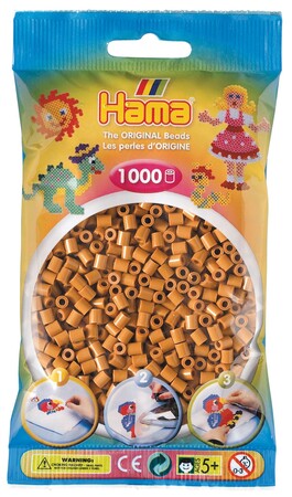 HAMA KORALIKI MIDI 1000(JASNY BRĄZ)