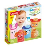 QUERCETTI MIĘKKIE KLOCKI MOMY SZCZĘŚLIWE ZWIERZĄTKA 12 EL.