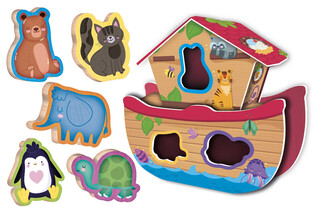 LISCIANI MONTESSORI BABY WOOD ANIMAL FUN 2
