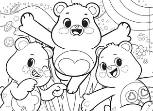 LISCIANI TROSKLIWE MISIE PUZZLE PODŁOGOWE 4x48 8